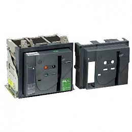 Автоматический выключатель EasyPact MVS 2000A 3P 50кА эл.расц. ET5S стац. с эл.приводом Schneider Electric. Вид 1
