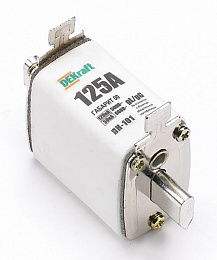 ПН101-33-00-160A Предохранитель ножевой тип 33, габарит 00, 160А DEKraft. Вид 1