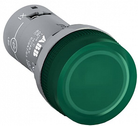 СL-100G Лампочка зеленая (в сборе) только для дверного монтажа ABB. Вид 1