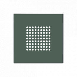 8529 CM Накладка для механизма зуммера 8119, звонка 8124 и громкоговорителя 9329, SKY, Комодоро ABB. Вид 1