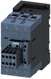 Контактор 3-х полюсный 55кВт/АС3/400В, 2НО+2НЗ, 230В AC 50Гц Siemens. Вид 1
