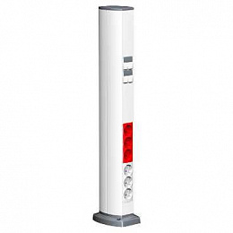 Мини-колонна 2-стор. 0,7 м белая ral9003 Schneider Electric. Вид 1