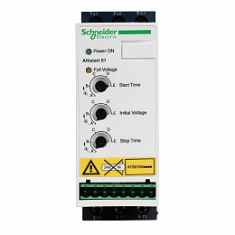 Софтстартер 3 кВт 380-415В AC 6A для норм. пуска эл.двигателя Schneider Electric. Вид 1