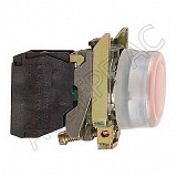 Кнопка красная без подсветки без фиксации 1НЗ с защитным колпачком (в сборе) Schneider Electric