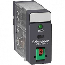 Реле промежут.,10а,1с/о,~230в, кн. +led Schneider Electric. Вид 1