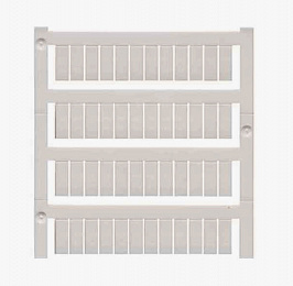 WS 12/5 MC Маркировка клеммы, 12 x 5 мм.кв белый (1упак-720шт) Weidmuller. Вид 1