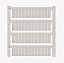 WS 12/5 MC Маркировка клеммы, 12 x 5 мм.кв белый (1упак-720шт) Weidmuller. Вид 1.