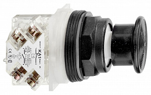 Кнопка 30мм черная грибовидная Schneider Electric. Вид 1