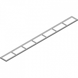 Маркировка PIB3, 35x17мм, в полосе 7 шт., для держателя маркировки PEB , белый TYCO. Вид 1