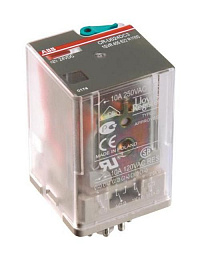 CR-U220DC2 Реле 220B DC 2ПК (12A) ABB. Вид 1