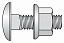 Винт+гайка b13 m6x25 (50шт) hdg Schneider Electric. Вид 1.