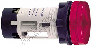 Сигнальная лампа 22мм до 250В красная (лампа накаливания в комплект не входит) Schneider Electric. Вид 1