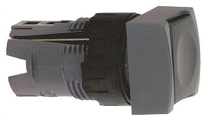 Головка кнопки, квадратная, синяя с подсветкой Schneider Electric. Вид 1