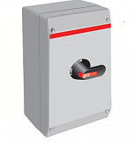 Рубильник в боксе OTP125B6U до 125A 6-полюсный, без фланца ABB