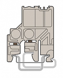 BAMH Торцевой фиксатор для рейки DIN1,3 TYCO. Вид 1