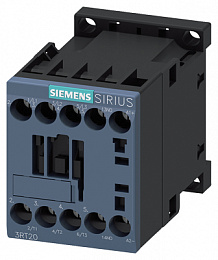 Контактор 3-х полюсный 4 кВт,400В, 1НО, 24В DC, (винтовые зажимы) Siemens. Вид 1