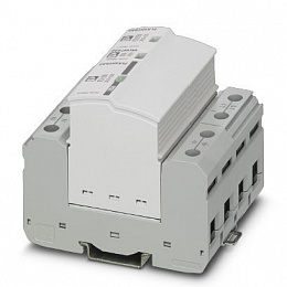 FLT-SEC-T1+T2-1S-350/25-FM Комбинация разрядников типа 1+2 Phoenix Contact. Вид 1