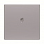 SRS-1-85PL SRS-1-85PL Клавиша одинарная free@home,SKY,сцена,серебристая ABB. Вид 1.