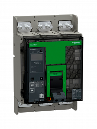 NS1000N Автоматический выключатель 3-полюсный, 1000А, MIC 2.0A, 50 kA Schneider Electric. Вид 1