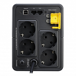 Источник бесперебойного питания APC Back-UPS 950ВА 230В, авторегулировка напряжения, разъемы IEC Schneider Electric. Вид 1