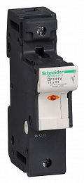 Разъединитель-предохранитель, 14Х51, с указателем срабатывания, 1-полюсный 50A Schneider Electric. Вид 1