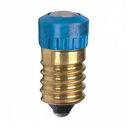 Лампа светодиода E14, (синий) Berker. Вид 1