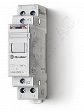 Импульсное реле с 1н.о.+1н.з. конт. модульн. (~230V) 16A  Finder