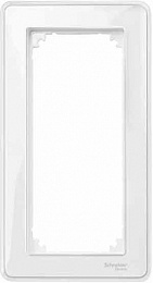 Рамка 2-постовая б/перегородки, sm (прозрачный) Merten M-Creativ Schneider Electric. Вид 1