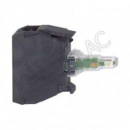 Патрон со светодиодом ножевой контакт (белый) 230-240В AC Schneider Electric. Вид 1