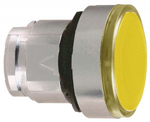 Головка кнопки 22мм желтая с задержкой zb4bh053 Schneider Electric. Вид 1