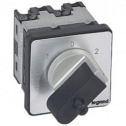 PR12 Переключатель кулачковый (0-45) c 0, 2-полюсный, 16А Legrand. Вид 1