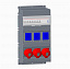 MPR16/3 Бокс с розетками в сборе, IP44, пластик ABB. Вид 1.