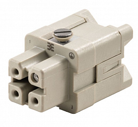 HDC-HA-3BS Промышленный разъем, винт. клемма Weidmuller. Вид 1