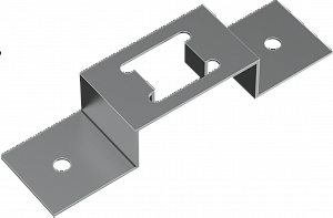 К1157 Скоба, горячее цинкование УТ1,5 30х45х160мм ИЭК. Вид 1