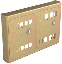 Блокировка взаимная механическая MIR-V T3 вертикальная, совместима с фронтальным приводом ABB. Вид 1