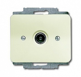 1743-01-214-500 ТВ-Розетка, Reflex, белый ABB. Вид 1