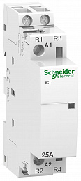 Модульный контактор ict25a 2нз 127в 60гц Schneider Electric. Вид 1