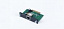 Интерфейсный модуль с одним портом 100BaseTx RJ-45 Ethernet для NPort-6450/6610/6650, -40...+75С MOXA. Вид 1.