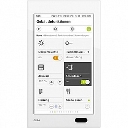 G1 230В G1 (стекло белое) Gira. Вид 1