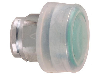 Головка для кнопки 22мм зеленая zb4bp3 Schneider Electric. Вид 1