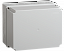 Коробка распаячная о/п 240х195х165мм IP55 серая ИЭК. Вид 1.