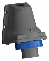 Вилка для монтажа на поверхность easy&safe 232ebs6w,32a,2p+e,ip67,6ч ABB. Вид 1