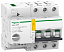iC60N 3P 16A Автоматический выключатель 3-полюсный, 16А, 6kA (хар-ка D) Reflex Ti24 Schneider Electric. Вид 1.