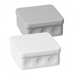 AP10/G Коробка разветвительная, квадратная, 104х104 мм IP 55, серая ABB. Вид 1