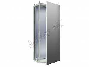 Корпус эл. щита с монтажной платой без боковых стен IP55 2000x1000x500 TS8 RAL 7035 Rittal. Вид 1