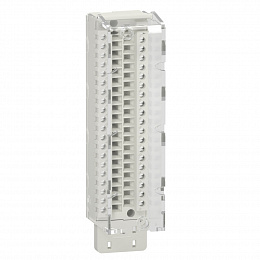 Клеммная колодка, 40 клемм, зажим. защ. Schneider Electric. Вид 1