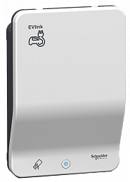 Зарядная станция для электромобилей, с авторизацией SMART WALLBOX 7/22kW РОЗ.T2S+РОЗ+RFID Schneider Electric. Вид 1