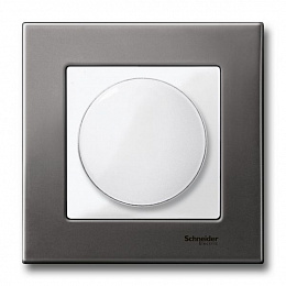 Центральная плата с поворотной рукояткой, sm (белый) Merten Schneider Electric. Вид 1