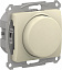 Светорегулятор повор-нажим,LED, RC, 315Вт, мех. (бежевый) Glossa Systeme Electric. Вид 1.