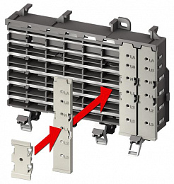 ZLS101 Адаптер ДИН-рейки (1упак-10 шт) ABB. Вид 1